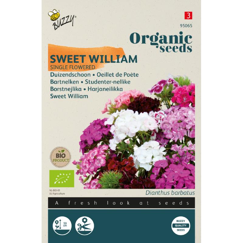 Duizendschoon Mix; Dianthus barbatus - BIO