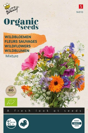 [Buzzy-94910] Wildbloemen Mengsel - BIO